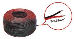 Cavo rosso/nero 2x035mm2– Bobina 100m - Per Striscia Led