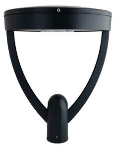 Lampione Stradale 40W 120lm/W Iron Black - Lumileds Colore Bianco Caldo 2.700K