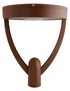 Lampione Stradale 40W 120lm/W Corten - Lumileds Colore Bianco Naturale 4.000K