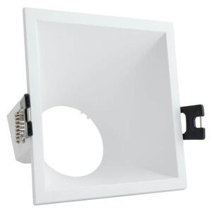 Faretto da Incasso Quadrato Foro 85x85mm Luce Asimmetrica GU10