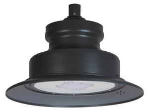 Lampione Stradale 40W LED Lumileds 120lm/w No Flickering Nero Colore Bianco Caldo 2.700K