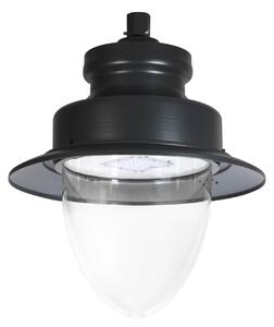 Lampione Stradale 40W LED Lumileds 120lm/w No Flickering Nero Copertura Inclusa Colore Bianco Naturale 4.000K