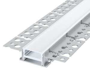 Profilo da incasso FLESSIBILE per Cartongesso per striscia LED - 2m Variante Lunghezza 2 Metri