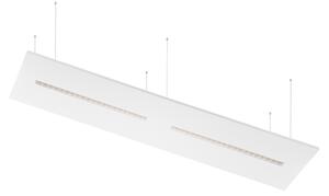 Pannello LED Sospeso 120x30 28W/36W/42W CCT CRI92 con driver Philips Colore Bianco Variabile CCT