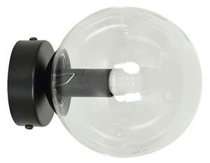 Lampada da Parete ROSSI K1 BL E14 GrafiteTrasparente Miele