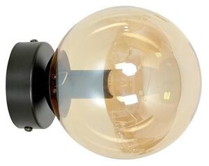 Lampada da Parete ROSSI K1 BL E14 GrafiteTrasparente Miele