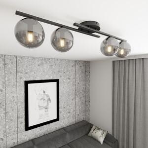 Lampada da soffitto in acciaio KAIRO 4 da interno 4xE14