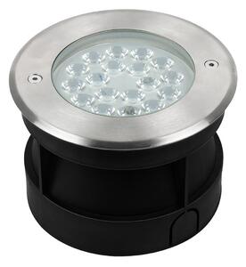 Faretto Segnapasso Interrato 9W RGB+CCT IP68 Acciaio INOX - Serie SYS Colore RGB+CCT
