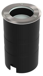 Faro Carrabile GU10 IP67 Orientabile Acciaio INOX 304 - Doppio Pressacavo