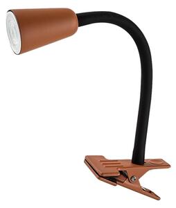 Rabalux 74090 - Lampada da tavolo con morsetto ALDO 1xGU10/7W/230V arancione