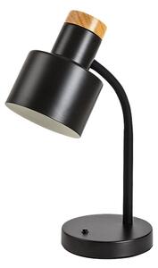 Rabalux 74096 - Lampada da tavolo PASTRO 1xE27/20W/230V nera