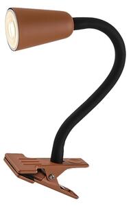 Rabalux 74090 - Lampada da tavolo con morsetto ALDO 1xGU10/7W/230V arancione