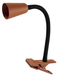 Rabalux 74090 - Lampada da tavolo con morsetto ALDO 1xGU10/7W/230V arancione