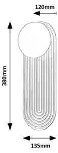 Rabalux 71459 - Applique GLOWBELLS 1xG9/25W/230V