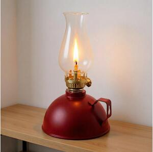 Brilagi - Lampada a petrolio MERLIN rossa