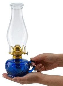 Brilagi - Lampada a petrolio MERLIN blu