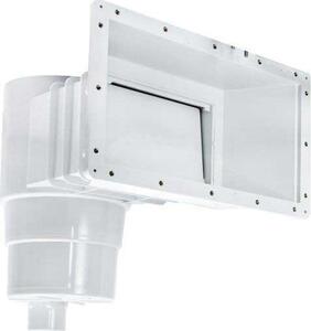 Productos Qp 360 Abs Skimmer Per piscine in liner o cemento Con copertura rotonda Trasparente Trasparente Taglia unica