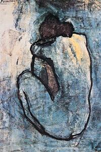 Posters, Stampe Pablo Picasso - nudo in blu 1902