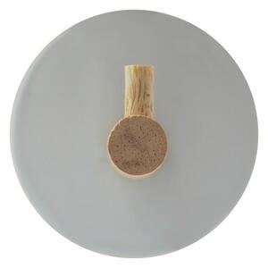 Set di ganci senza foratura bianco opaco in bambù 2 pz Fixeo – douceur d'intérieur