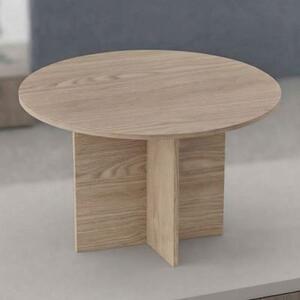 Tavolo riunione tondo EASYSPACE d120 rovere chiaro