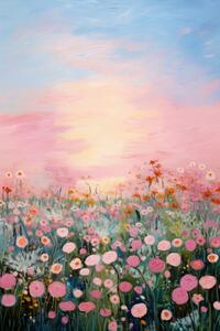 Illustrazione Pink Sunrise, Treechild, (26.7 x 40 cm)