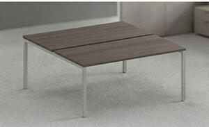 Postazione bench 2 posti EASYSPACE cm 120x164x72,5 frassino toscano