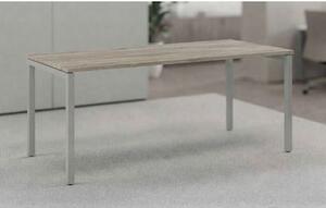 Scrivania gamba ponte EASYSPACE cm 140x80 rovere canadese