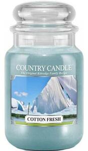 Candela 680gr Country art. Giara Grande fragranza Cotton Fresh
