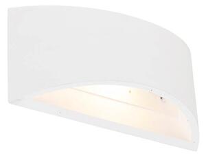 Lampada da parete intelligente bianca 20 cm incluso WiFi G9 - Tum