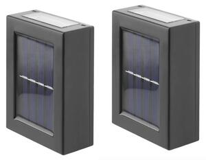 Lampada solare da esterno a parete, modello MP4815 (2 pezzi), Myers Power