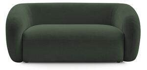 Divano verde con rivestimento in ciniglia 160 cm Celine – Bobochic Paris