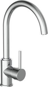 Rubinetto da cucina SCHÜTTE CASALLA, rubinetto da cucina a bassa pressione, rubinetto da cucina a risparmio energetico cromato