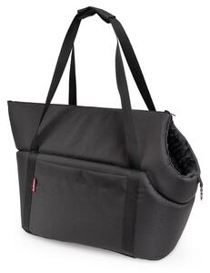 Borsa per cani Borsa da trasporto per cani Gatti Borsa da trasporto New Black Minky M