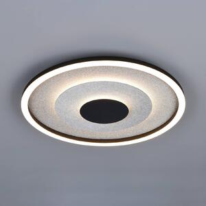 Reality Leuchten Plafoniera soffitto Yomo, Nero, Soggiorno / Sala da pranzo, Metallo, Moderno, Plafoniera