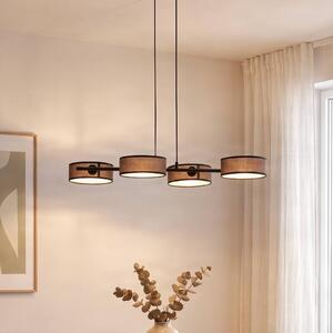 Lampada a sospensione Drumz 4 EMIBIG LIGHTING, dimmerabile, Marrone / Ruggine, Soggiorno / Sala da pranzo, Metallo, Moderno, Lampada a sospensione
