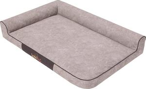 Cuccia per cani Bjird - Cuccia per cani di taglia piccola, media e grande - Cuscino per cani - Divanetto per cani «Max» - 80 x 53 x 18 cm [Taglia: L] - Beige