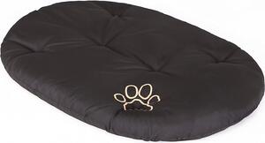 Cuscino per cani Cesto per cani Cuscino per cani Cuccia per cani Letti imbottiti per cani grandi R8 - 83 x 60 cm Nero