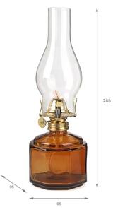 Brilagi - Lampada a petrolio MERLIN arancione