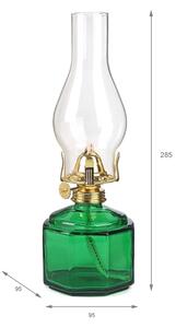 Brilagi - Lampada a petrolio MERLIN verde