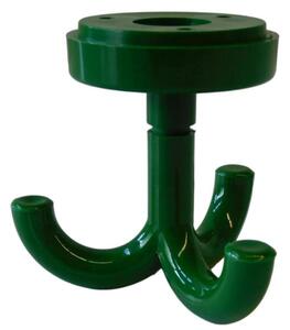 10 ganci da soffitto, triplo verde