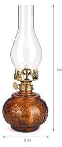 Brilagi - Lampada a petrolio MERLIN arancione