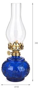 Brilagi - Lampada a petrolio MERLIN blu