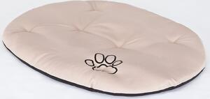 Cuscino per cani Cesto per cani Cuscino per cani Cuccia per cani Letti imbottiti per cani grandi R5 - 71 x 54 cm Beige