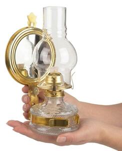 Brilagi - Lampada a petrolio con specchio MERLIN oro lucido