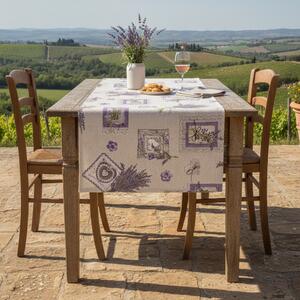 Runner Bouquet di lavanda 50x150 cm Made in Italy