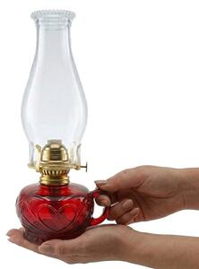 Brilagi - Lampada a petrolio MERLIN rossa