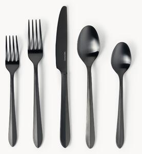 Set di posate in acciaio inox spazzolato Thibaud, varie misure
