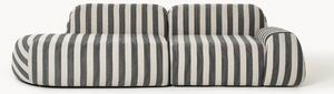 Chaise longue componibile a righe Wolke