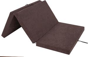 Materasso pieghevole BEN - 200×120×10 cm - pieghevole, rivestimento lavabile, materasso in schiuma rigida, tessuto Aloba, letto per ospiti e tappetino yoga | Pillowprim