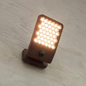 LUTEC Applique da esterno LED ATLANTIS, grigio scuro, 22 cm, IP54 ATLANTIS, Alluminio / Grigio / Zincato, Alluminio, Moderno, Applique da esterni